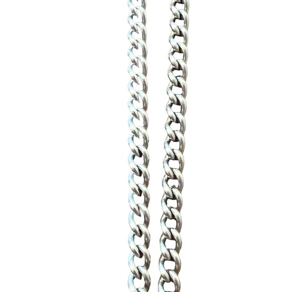 French Army Issued Dog Tag & Chain Unused VTG 1960s Original 14" Chain 1.75" Tag - Picture 6 of 14